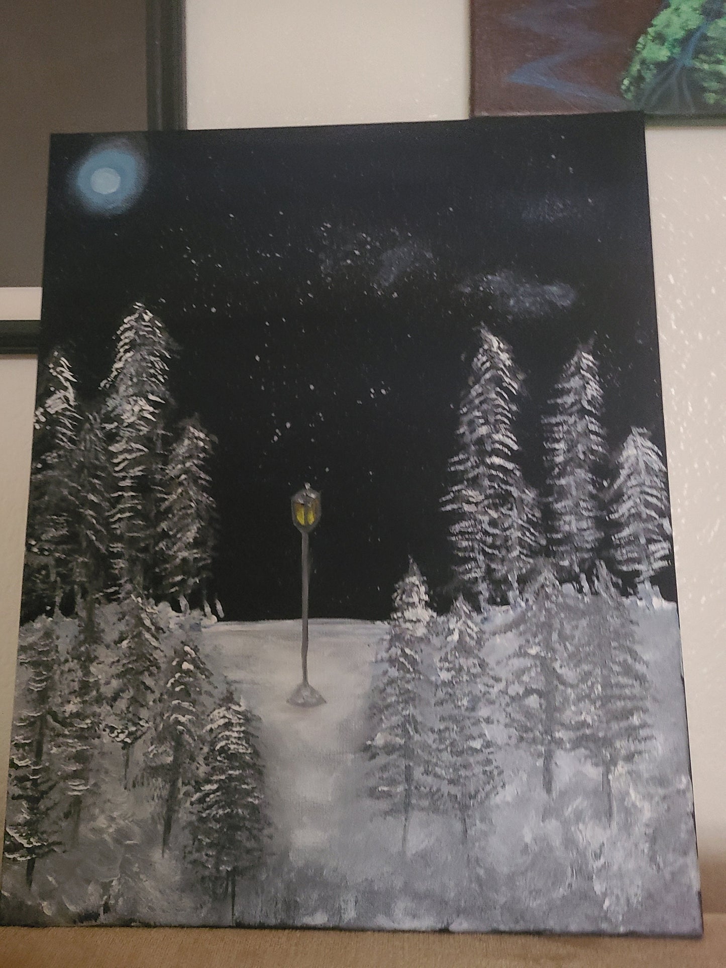 LAMINATED PRINT Winter Night