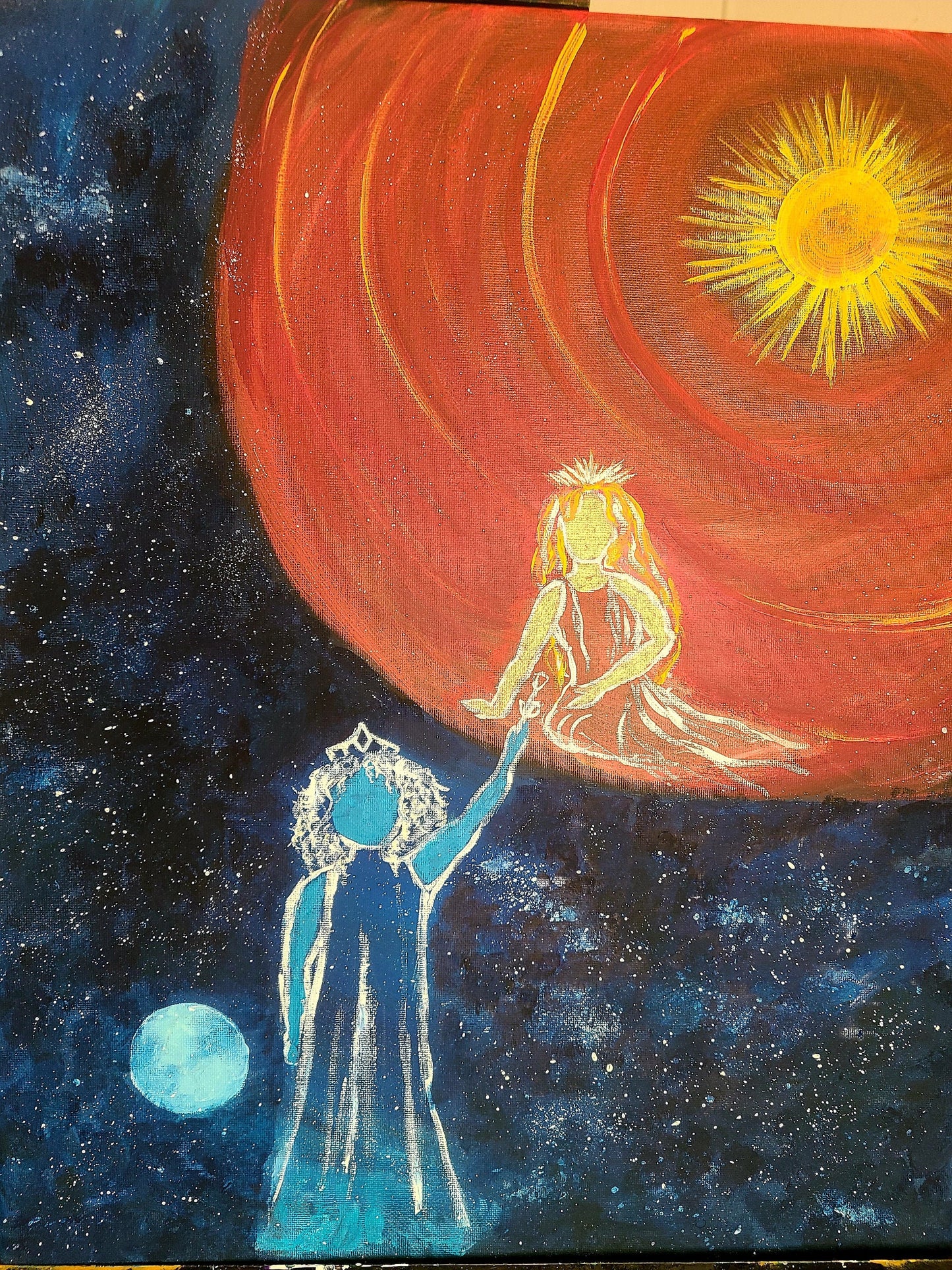 LAMINATED PRINT - His Sun, Her Moon